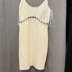 superdown mini white dress
